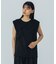 SHOULDER TUCKED SLEEVELESS TEE