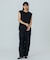 SHOULDER TUCKED SLEEVELESS TEE