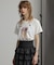 フラワーグラフィックTシャツ