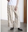 FRINGE JACQUARD PANTS