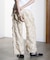 FRINGE JACQUARD PANTS