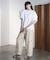 FRINGE JACQUARD PANTS