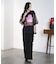 FRINGE JACQUARD PANTS