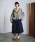 CHECK PUFF BLOUSON