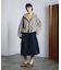 CHECK PUFF BLOUSON