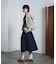 CHECK PUFF BLOUSON