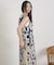 ART PRINT LONG DRESS