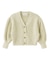 LAME FEATHER KNIT CARDIGAN