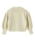 LAME FEATHER KNIT CARDIGAN