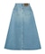 AUTHEN CIRCULAR DENIM MAXI SKIRT