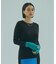 BICOLOR RIB KNIT TOP