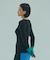 BICOLOR RIB KNIT TOP