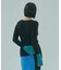 BICOLOR RIB KNIT TOP