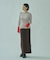 BICOLOR RIB KNIT TOP