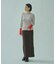 BICOLOR RIB KNIT TOP