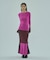 BICOLOR RIB KNIT TOP