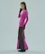 BICOLOR RIB KNIT TOP