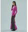 BICOLOR RIB KNIT TOP