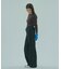 BICOLOR RIB KNIT TOP