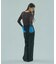BICOLOR RIB KNIT TOP