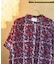 INDIGO FLOWER SHIRTS OP