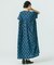 INDIGO FLOWER SMOCK OP