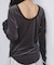 SHEER VELOUR DOT TOP