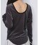 SHEER VELOUR DOT TOP