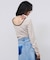SHEER VELOUR DOT TOP