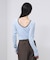 SHEER VELOUR DOT TOP