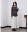 SHEER VELOUR DOT TOP