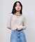 SHEER VELOUR DOT TOP