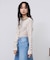 SHEER VELOUR DOT TOP