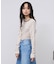 SHEER VELOUR DOT TOP