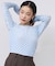 SHEER VELOUR DOT TOP