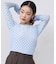 SHEER VELOUR DOT TOP