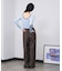 SHEER VELOUR DOT TOP