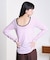 SHEER VELOUR DOT TOP