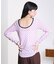 SHEER VELOUR DOT TOP