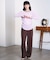 SHEER VELOUR DOT TOP