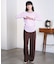 SHEER VELOUR DOT TOP