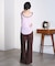 SHEER VELOUR DOT TOP