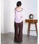 SHEER VELOUR DOT TOP