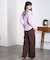 SHEER VELOUR DOT TOP