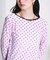 SHEER VELOUR DOT TOP