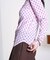 SHEER VELOUR DOT TOP