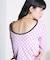 SHEER VELOUR DOT TOP