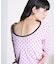 SHEER VELOUR DOT TOP