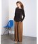 SHEER VELOUR DOT TOP