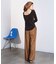 SHEER VELOUR DOT TOP